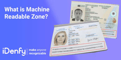 What is machine readable zone?