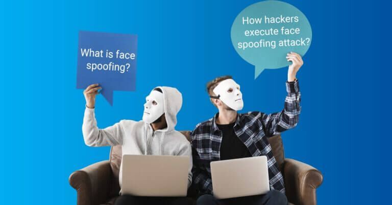 Two people with masks holding signs that say,