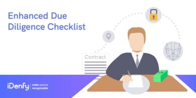 Enhanced due diligence checklist