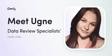 Ugne. Data review specialists' team lead.