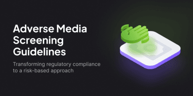 Adverse media screening guidelines