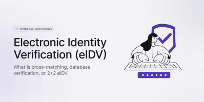 Electronic identity verification (eIDV)