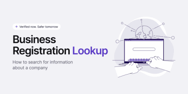 Business registration lookup.