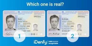 Image manipulation in identity verification