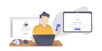 Phone number verification.