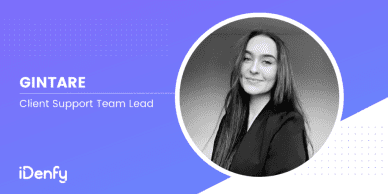 Gintare. Client support team lead.