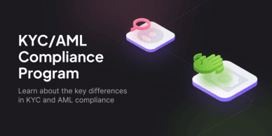KYC/AML compliance program. Key differences in KYC and AML compliance.
