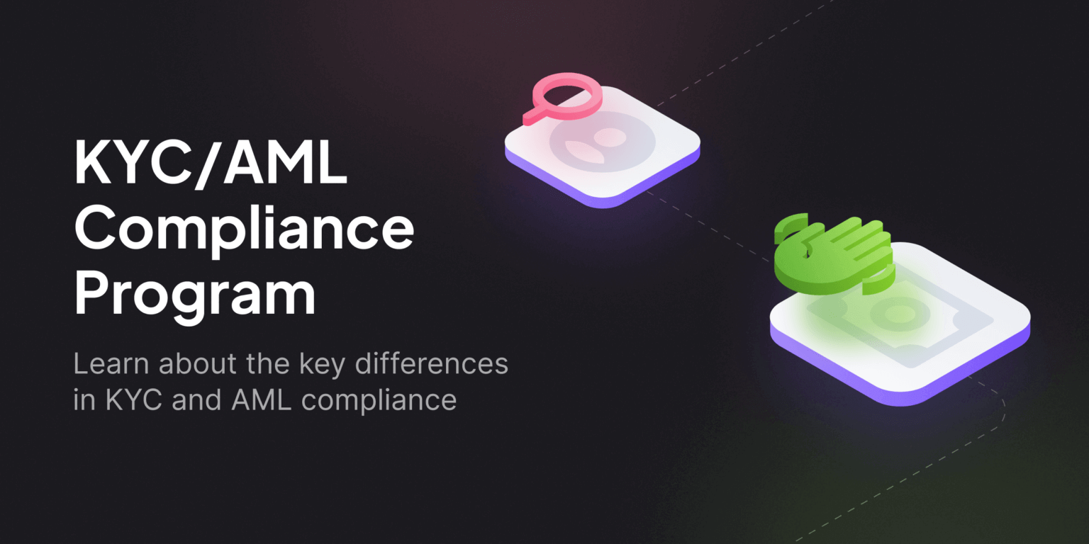 KYC/AML compliance program. Key differences in KYC and AML compliance.