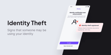 Identity theft: signs that someone may be using your identity