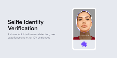 Selfie identity verification