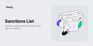 Sanctions list: definition, legal sanctions examples, and tips for screening