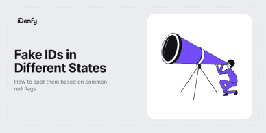 Fake IDs in different states