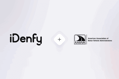 iDenfy x American Association of Motor Vehicle Administrators.