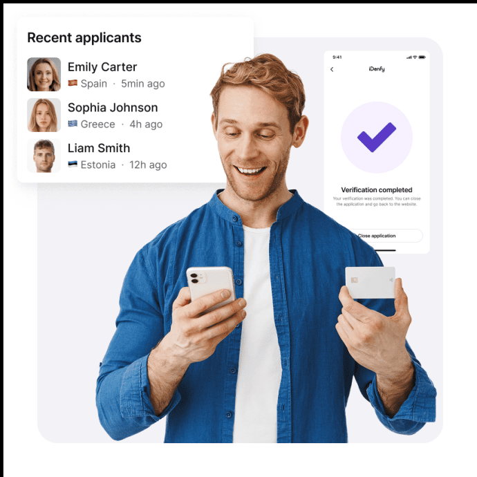 Identity verification for fintech.