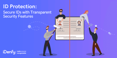 IDs with transparent security features