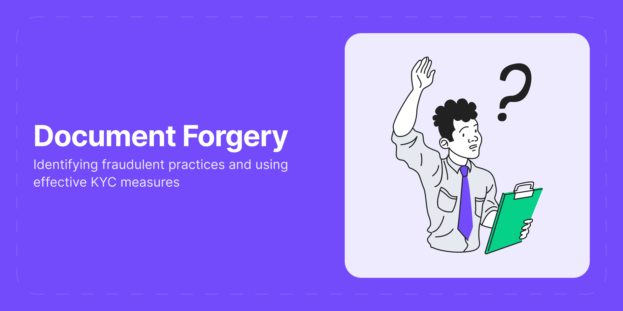 Document forgery