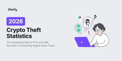 Crypto theft statistics of 2026 and AML prevention procedures.