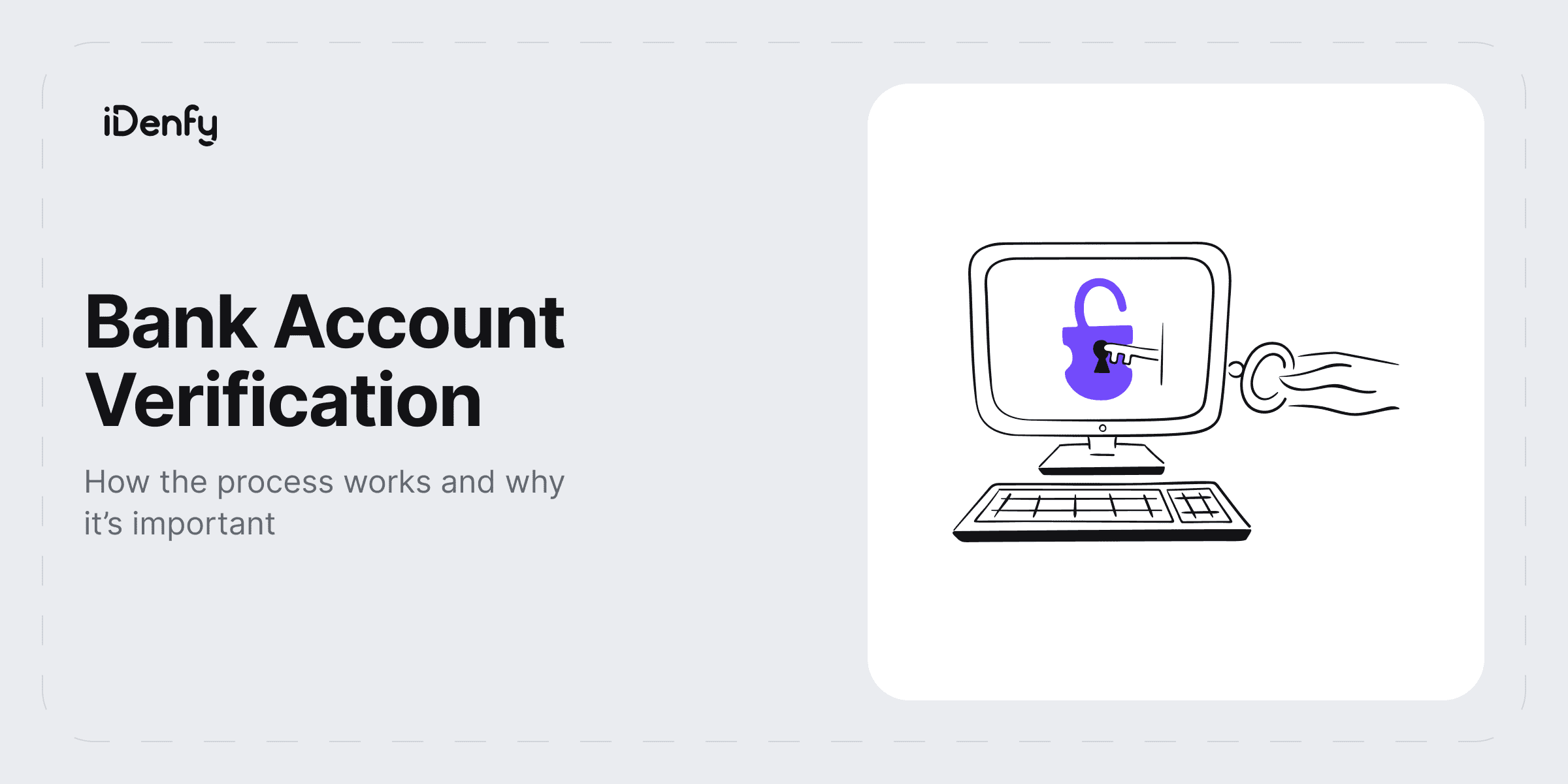 Bank account verification