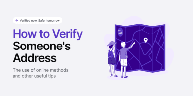 How to verify someone's address.