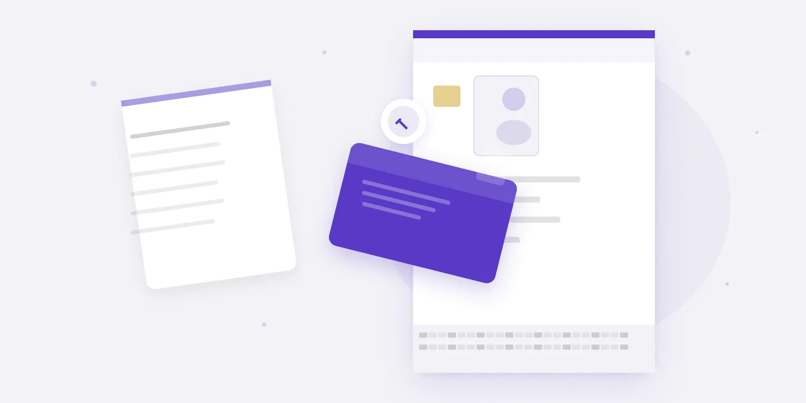 Abstract visual representing digital identity verification and KYC onboarding software requirements