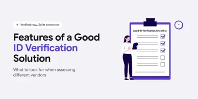Features of a good ID verification solution