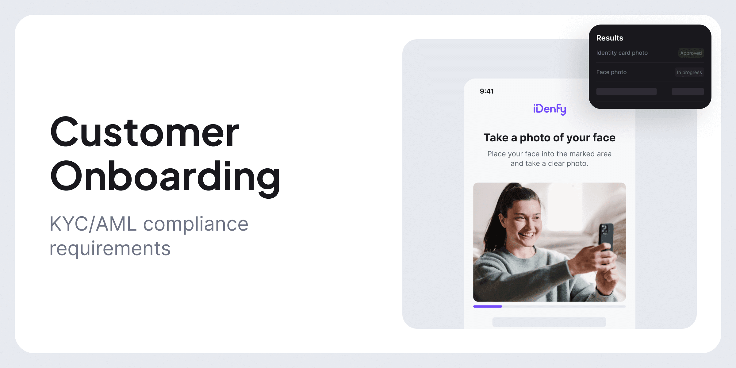 Customer onboarding. KYC/AML compliance requirements.