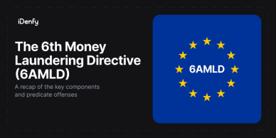 The 6th money laundering directive (6AMLD)