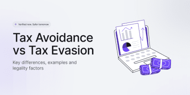 Tax avoidance vs tax evasion. Key differences, examples, and legality factors.