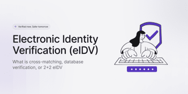 Electronic identity verification (eIDV)