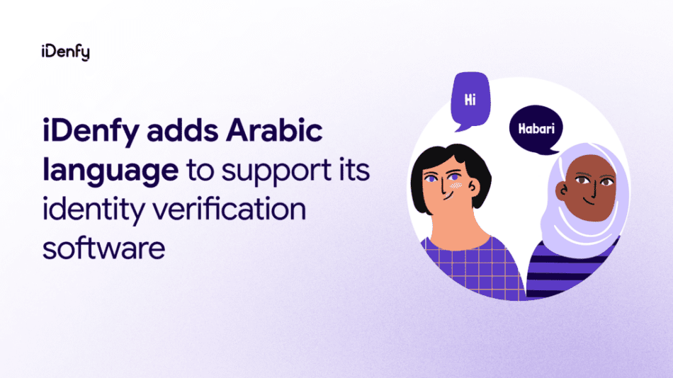 iDenfy adds Arabic language.