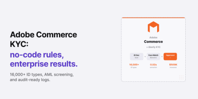 Adobe Commerce Magento identity verification with iDenfy