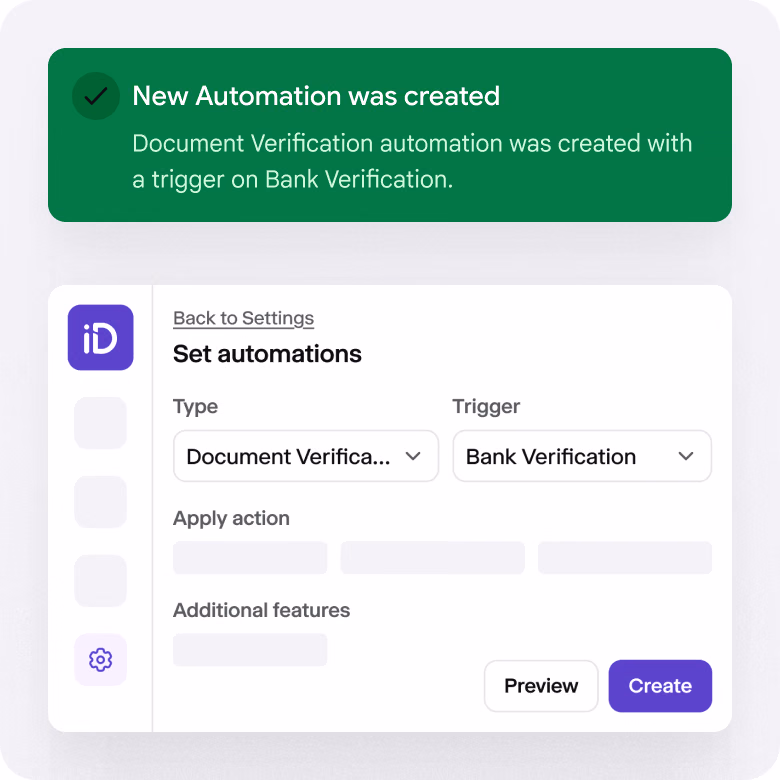 iDenfy document capture verification interface