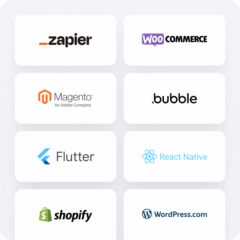 iDenfy flexible integration options interface