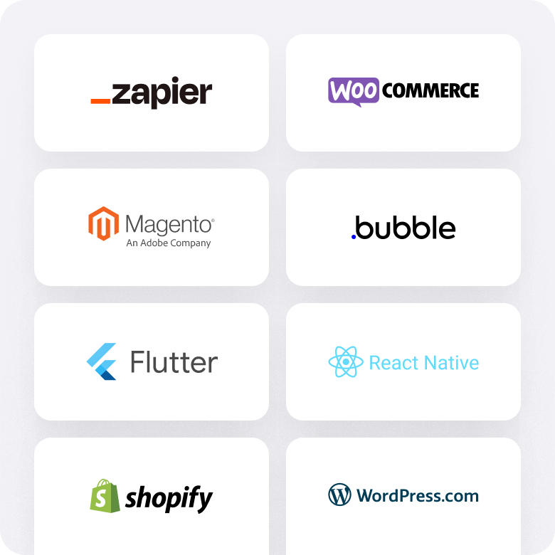 iDenfy flexible integration options interface