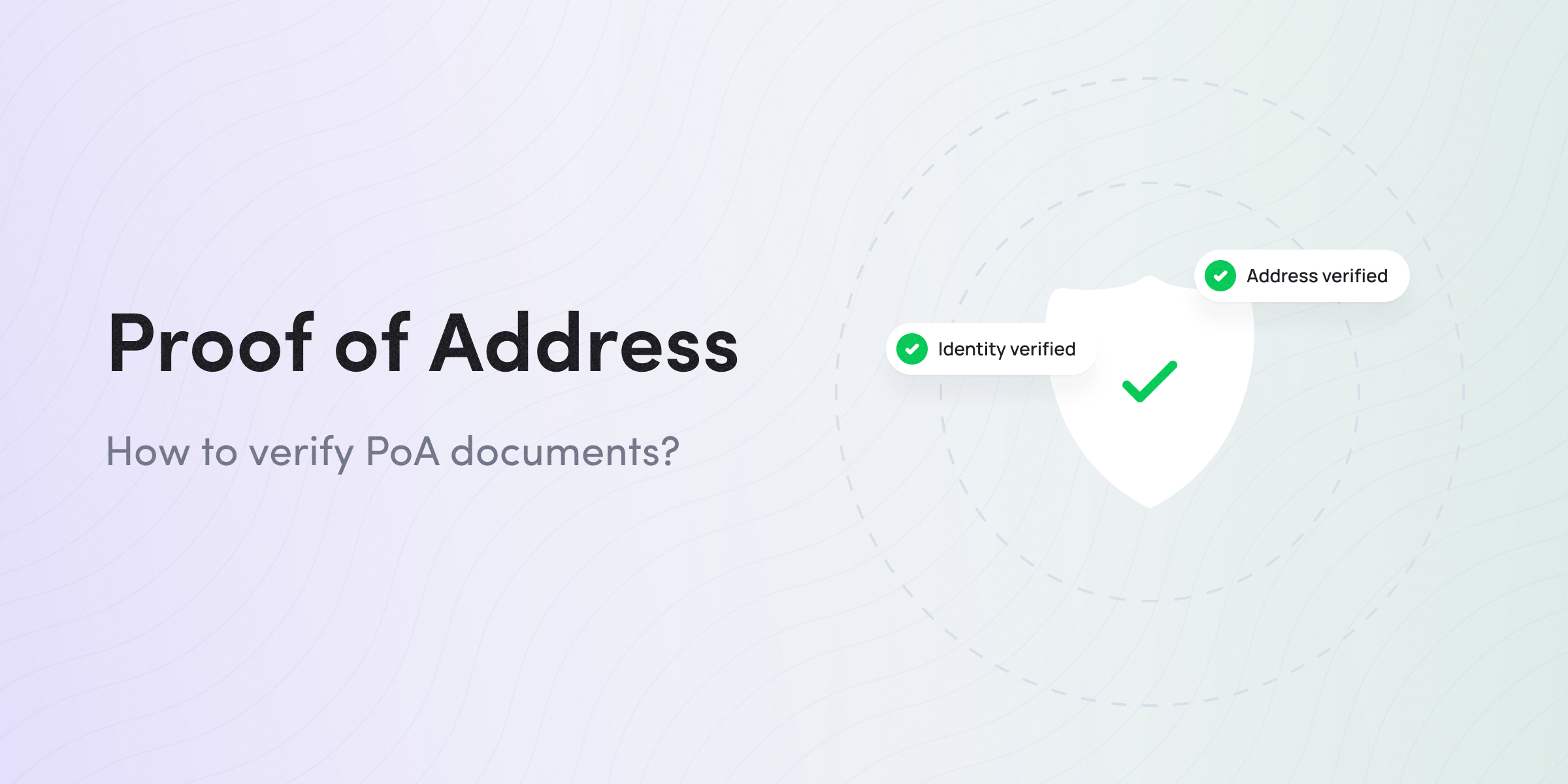 How To Verify Proof Of Address PoA In 2023 IDenfy