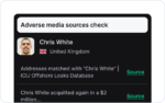 Exemple de vérification des sources d’informations négatives