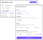 AML company check with Know Your Business integration