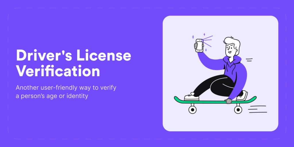 Driver's license verification