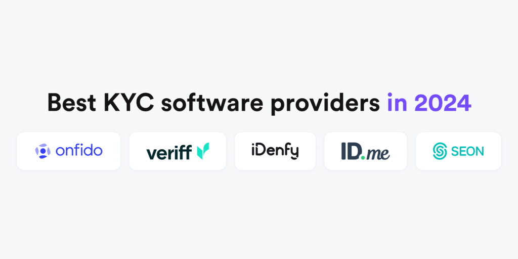 Best KYC software providers in 2024