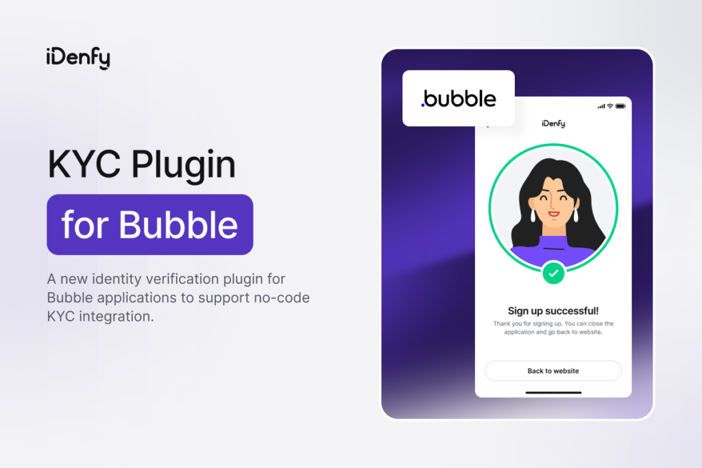 KYC plugin for Bubble