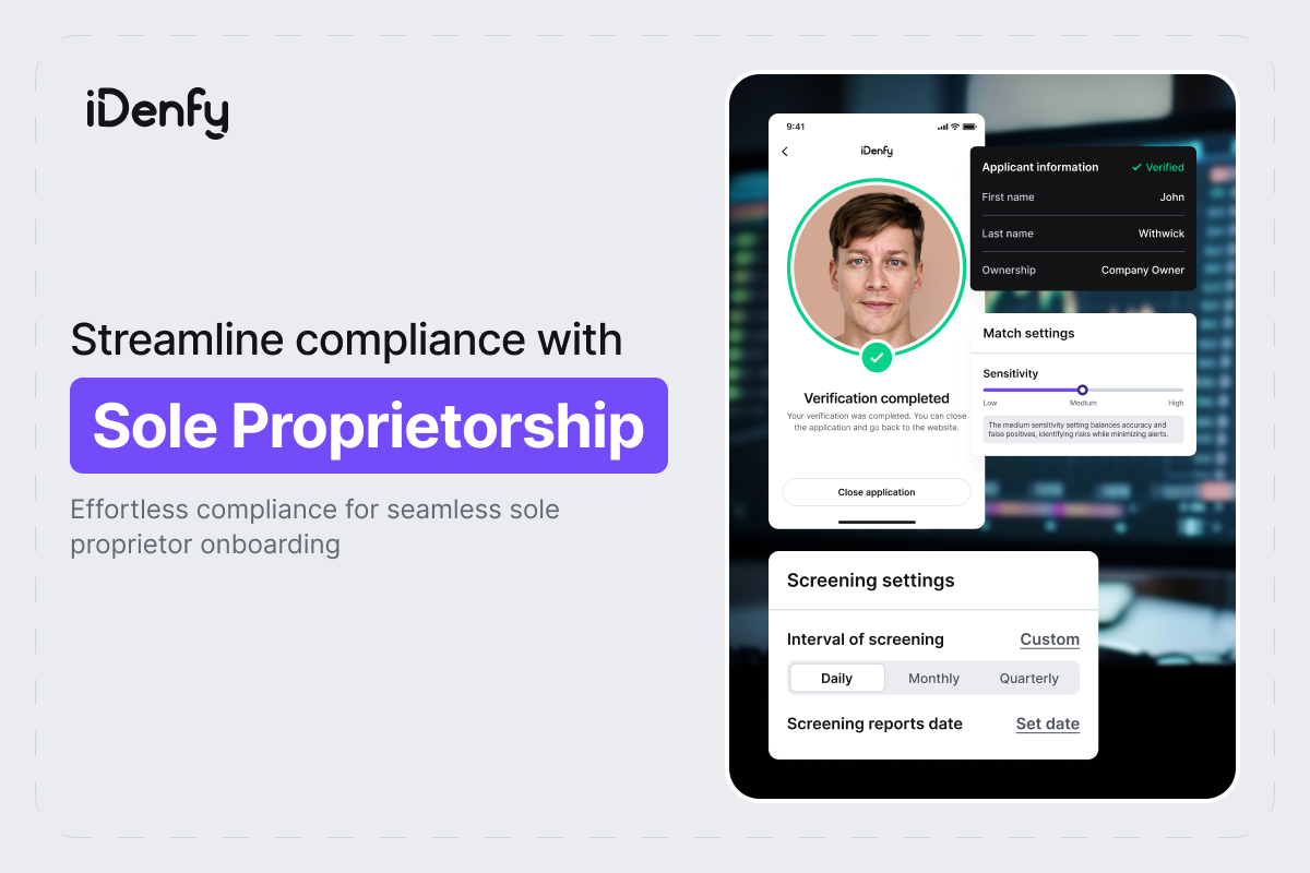 Streamline compliance with sole proprietorship