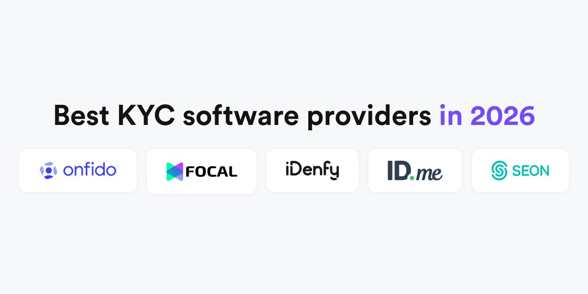 Best KYC software providers in 2026