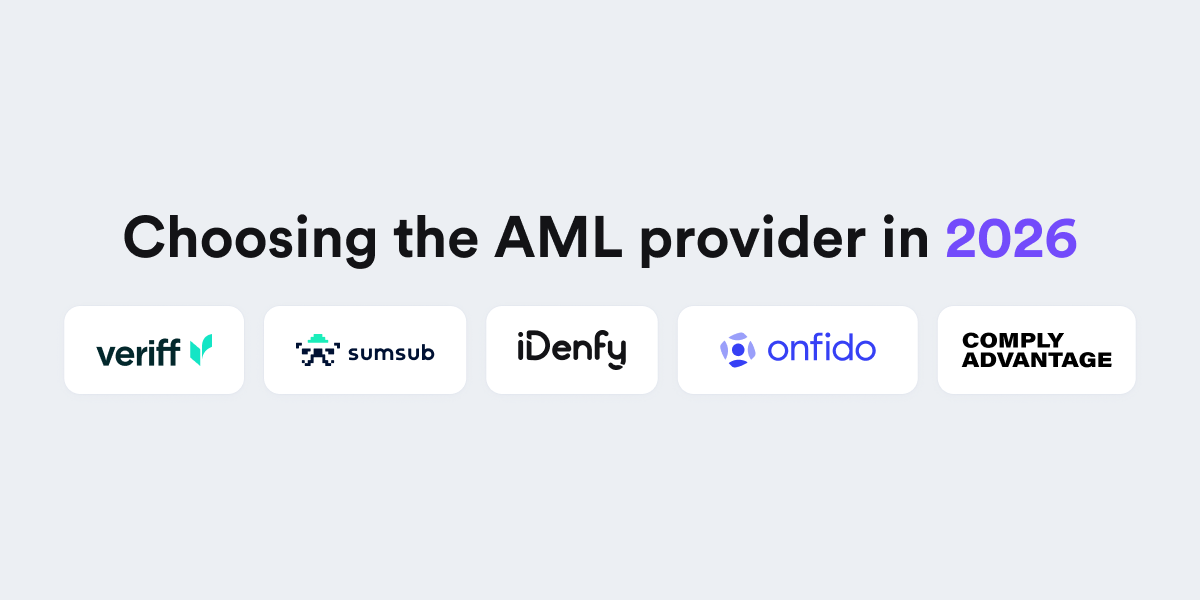 Best AML software providers in 2026