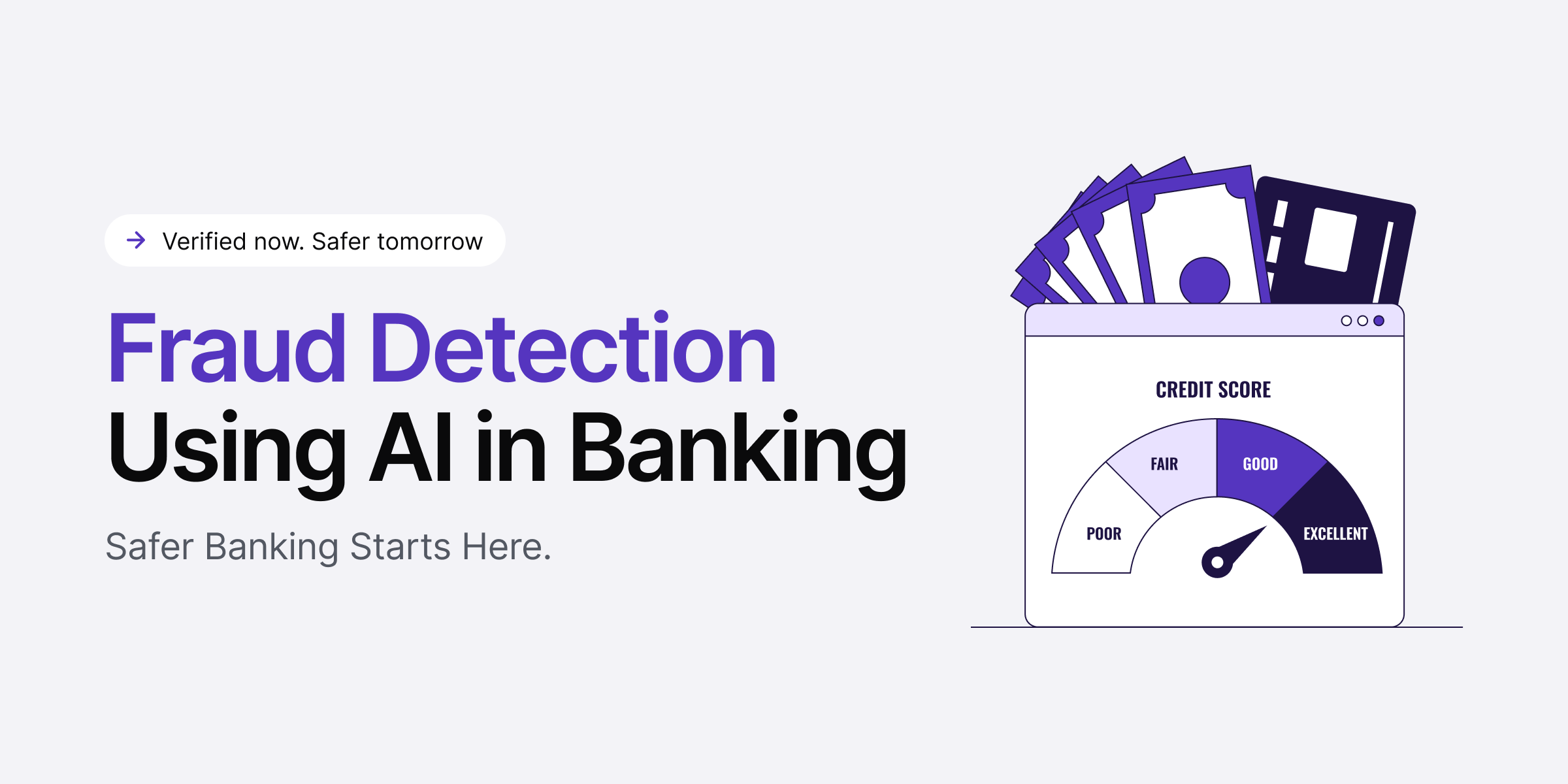 Fraud detection using AI in banking.