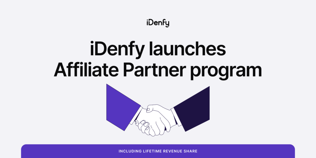 iDenfy affiliate partner program