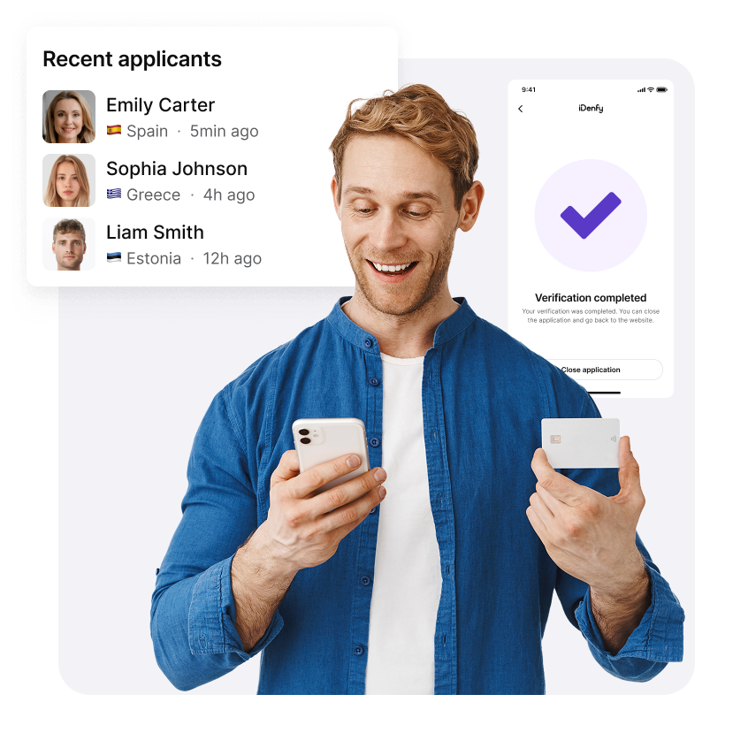 Identity verification for fintech.