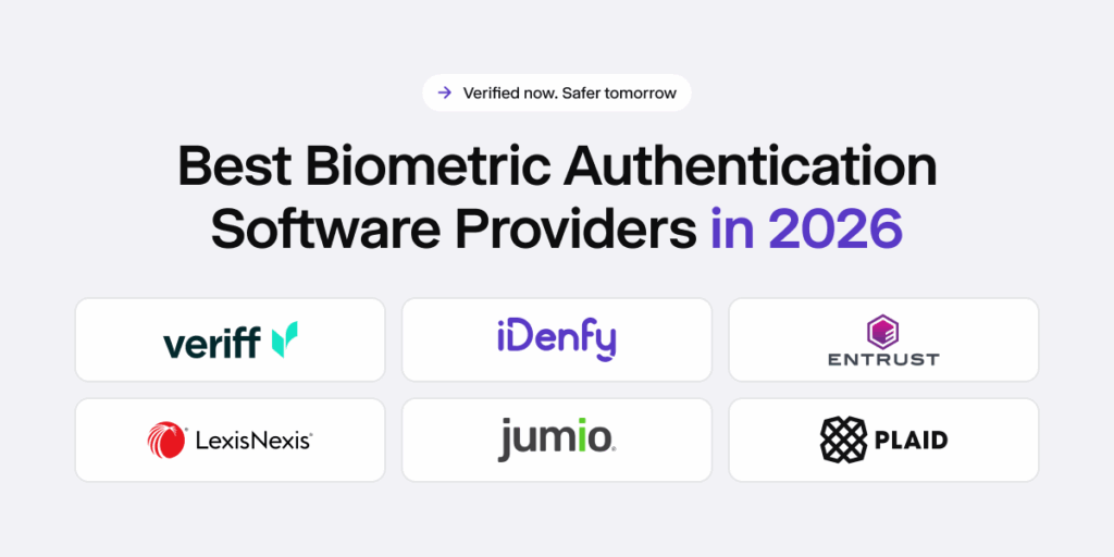 Best biometric authentication software providers in 2026