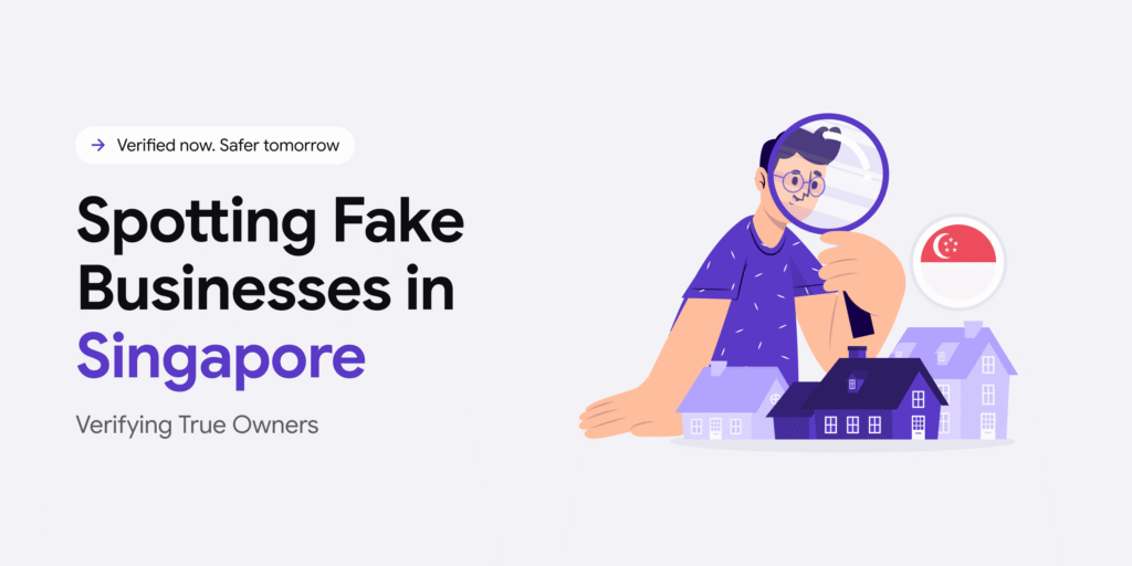 Spotting fake businesses in Singapore