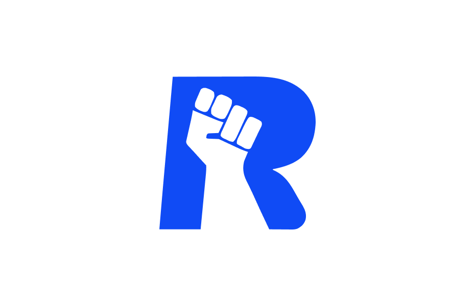 A logo of Rebell Pay.