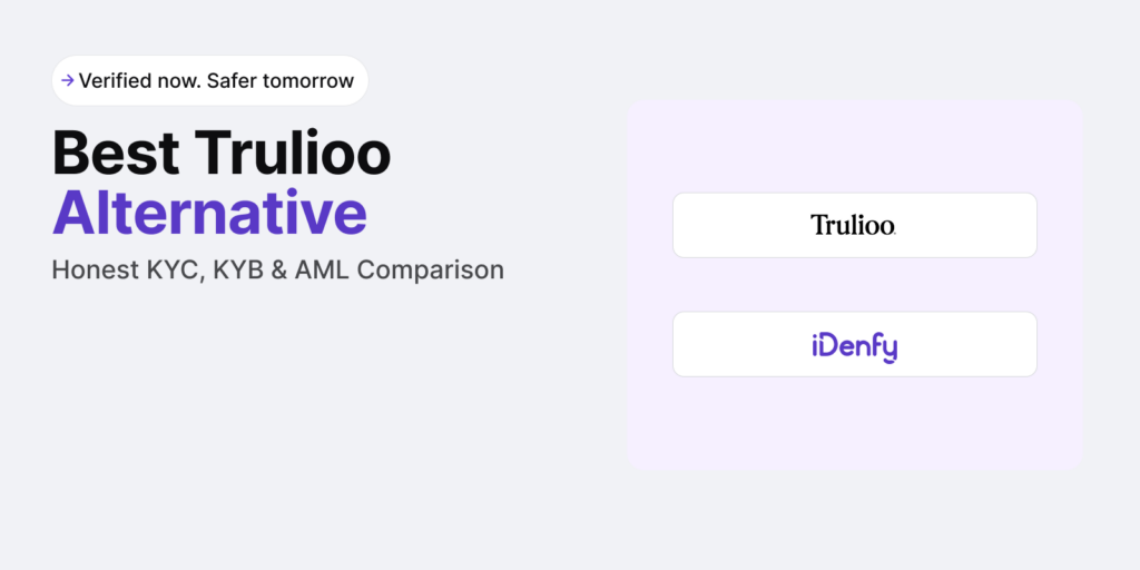 Trulioo migration guide to iDenfy